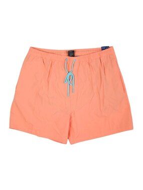 Huk Men’s 5.5" Inseam Pursuit Hybrid Swim Shorts Coral Mesh Lined XXL